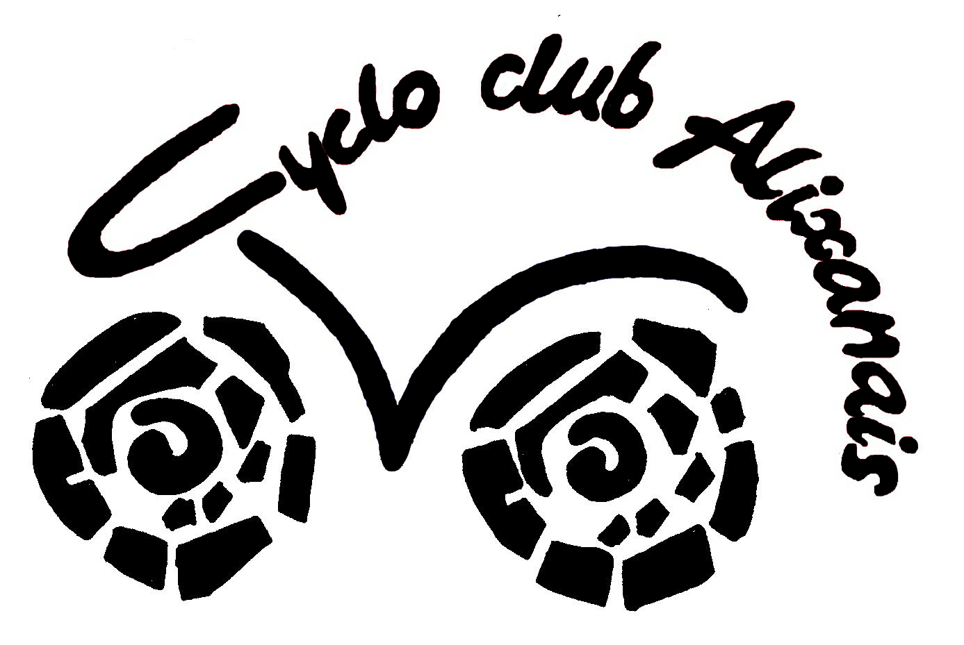 logo cyclo club noir